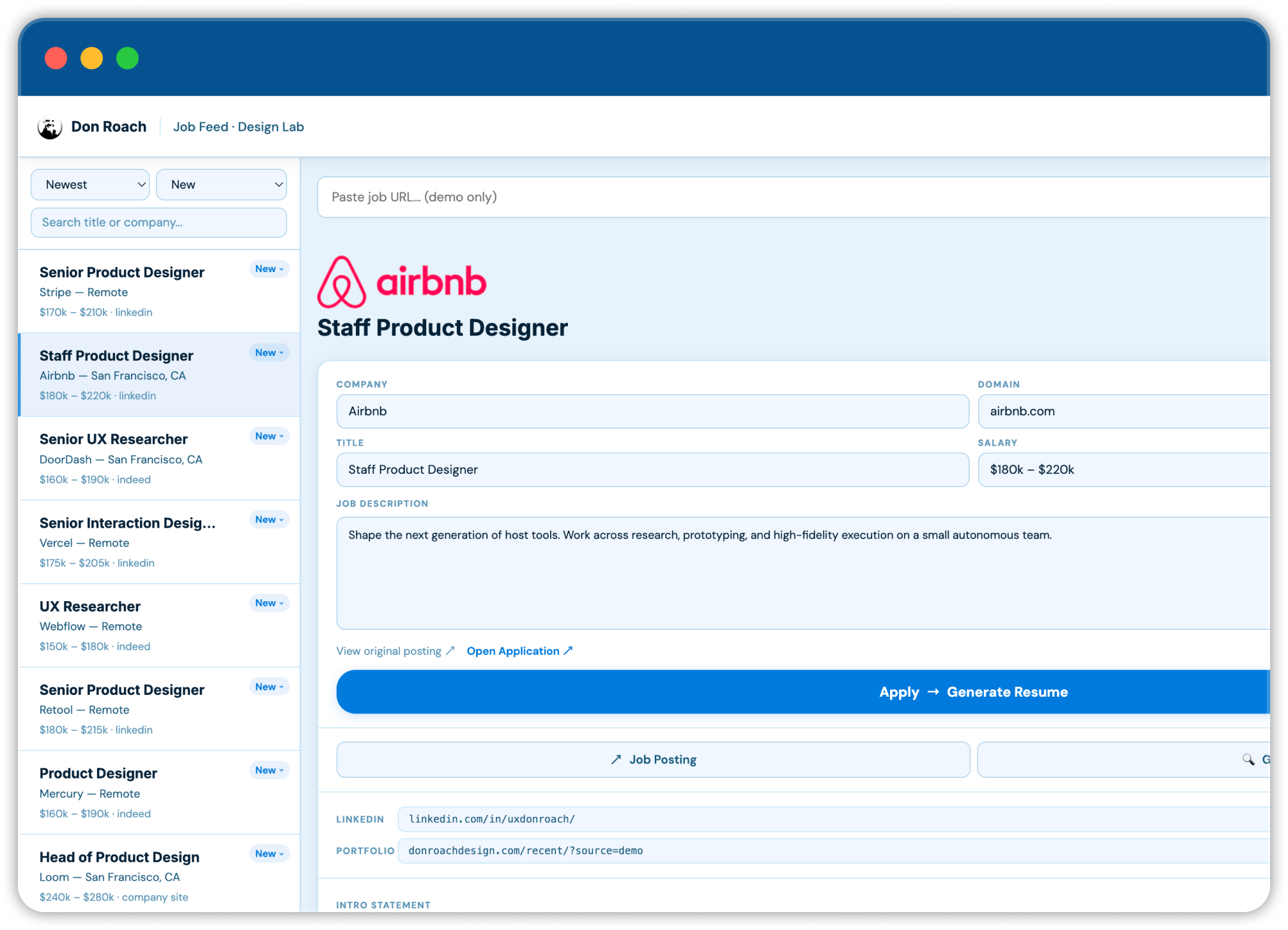Job Search OS